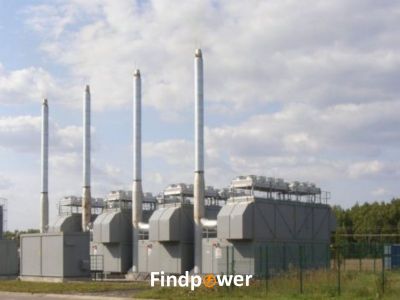 12 MWe GE JENBACHER JMS620GSF01 [x4] Used Natural Gas Power Plant 2007y 50 Hz 10500V / 400V